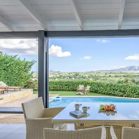 Sleeps 6 Air Con Wifi Villa Lithakia (Zakynthos)